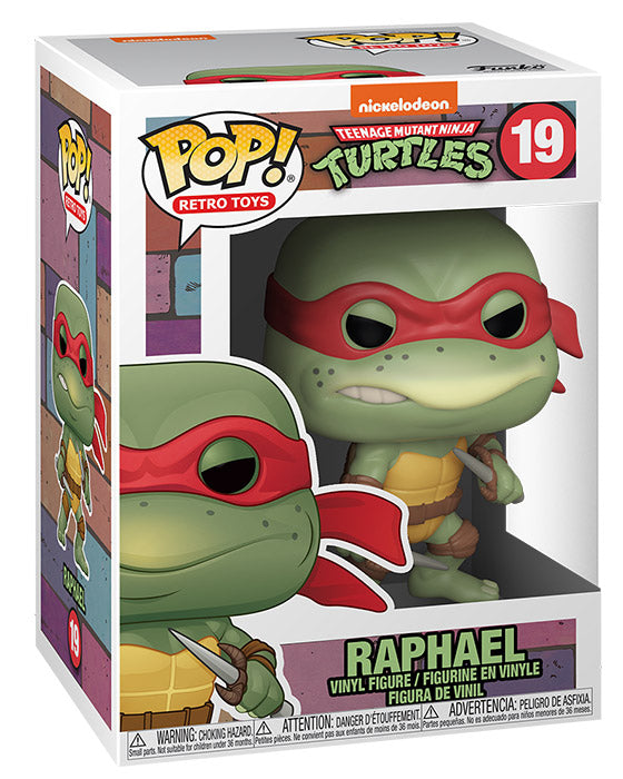 FUNKO POP TMNT Turtles Retro Raffaello 19