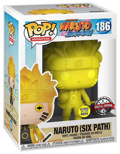 FUNKO POP Naruto (Six Path) Yellow GLOW 186