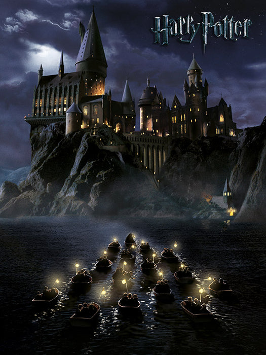 Deluxe-Leinwand „Harry Potter Hogwarts“