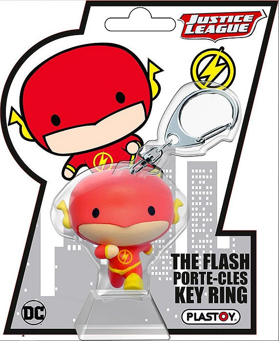 PLASTOY Chibi The Flash Schlüsselanhänger