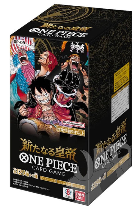 One Piece JPN Emperor New World OP-09 Box mit 24 Umschlägen