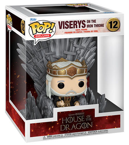 FUNKO POPS House of the Dragon Viserys on The Iron Throne 12
