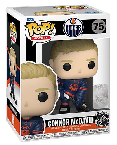 FUNKO POP NHL Edmonton Oilers Connor McDavid 75
