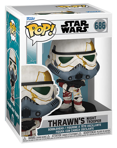 FUNKO POP Star Wars Ahsoka Thrawns Night Trooper Wackelfigur 686