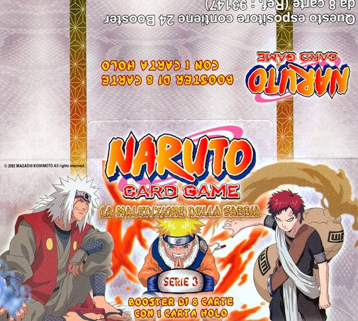 Naruto Card Game ITA La Maledizione della Sabbia 24 Buste
