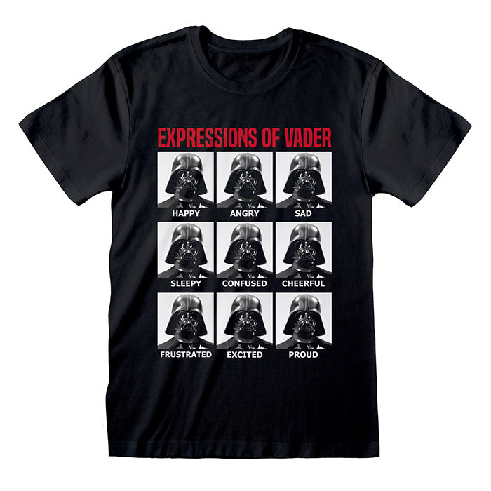 Star Wars Expressions Of Vader M. T-Shirt