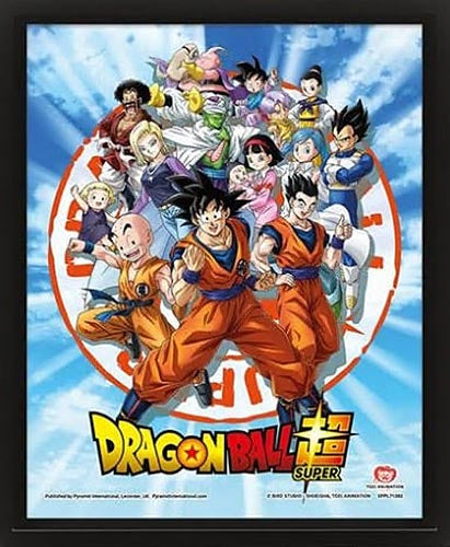 3D-Gemälde von Dragon Ball Goku