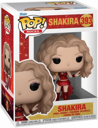 FUNKO POP Rocks Shakira Super Bowl Metallic 393