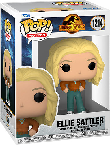 FUNKO POP Jurassic World 3 Ellie Sattler 1214