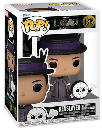 FUNKO POP Marvel Loki S2 Renslayer w/MissMinutes Bobble 1315-0