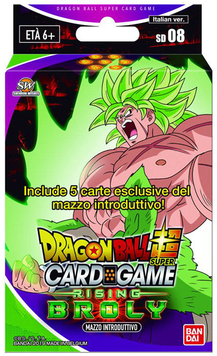 Dragon Ball ITA Super Rising Broly SD08 1 Deck