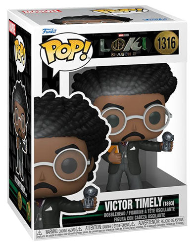 FUNKO POP Marvel Loki S2 Victor Timely Bobble 1316