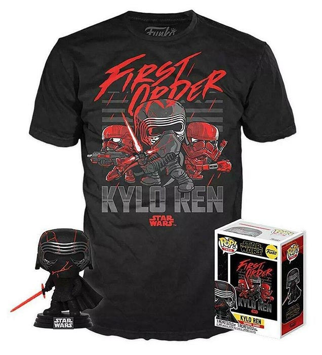 FUNKO TEE+POP Star Wars First Order Kylo Ren L