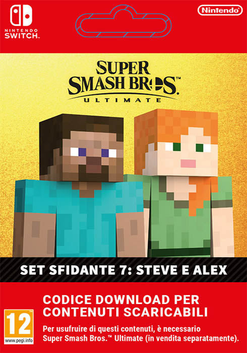SSBros Ult.Steve&Alex ChallengerPack SWI-0