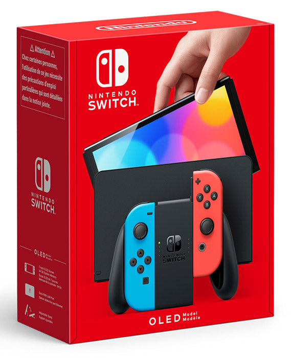 NINTENDO Switch OLED Joy-Con Rot Blau