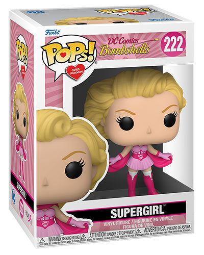 FUNKO POP Breast Cancer Bombshells Supergirl 222