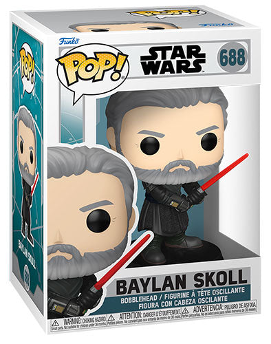 FUNKO POP Star Wars Ahsoka Baylan Skoll Bobble 688