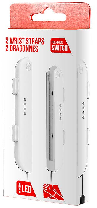 FREAKS SWITCH Weiße Joy-Con-Gurte