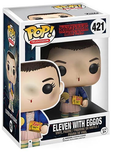 FUNKO POP Stranger Things Eleven w/Eggos w/Chase 421