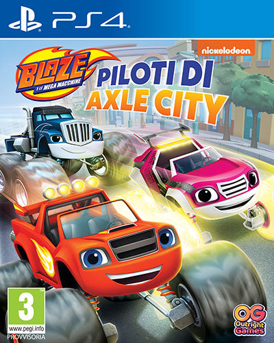 Blaze Mega Machines Axle City-Treiber
