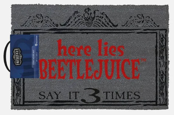 Beetlejuice Fußmatte Hier liegt Beetlejuice