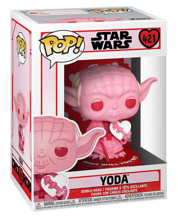 FUNKO POP Star Wars Valentines Yoda 421
