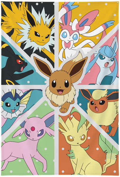 Wall Decor Pokemon Eevee Transformation 125x85cm