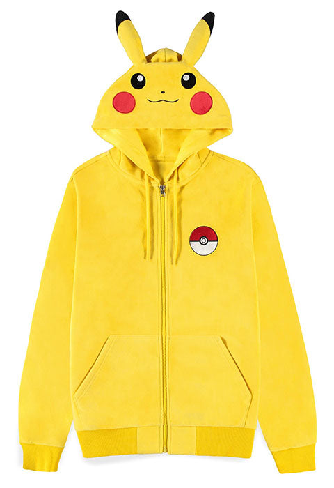 Felpa con Cappuccio Pokemon Pikachu S