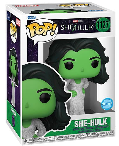 FUNKO POP Marvel She-Hulk Glitter Bobble 1127