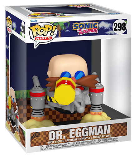 FUNKO POPS Rides Sonic the Hedgehog Dr. Eggman 298