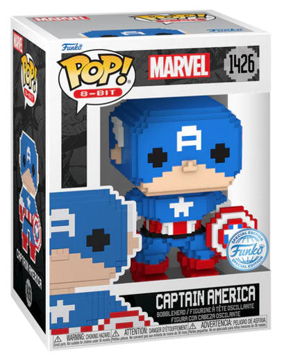 FUNKO POP Marvel 8-Bit Captain America 1426
