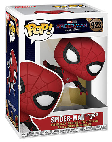 FUNKO POP Spider-Man No Way Home Upgraded Suit Bobble 923