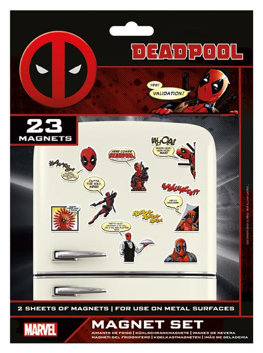 Deadpool Magnet Set