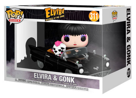 FUNKO POPS Elvira: Mistress of the Dark Elvira & Gonk 311
