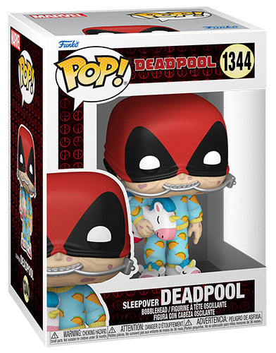 FUNKO POP Deadpool Sleepover Deadpool Bobble 1344