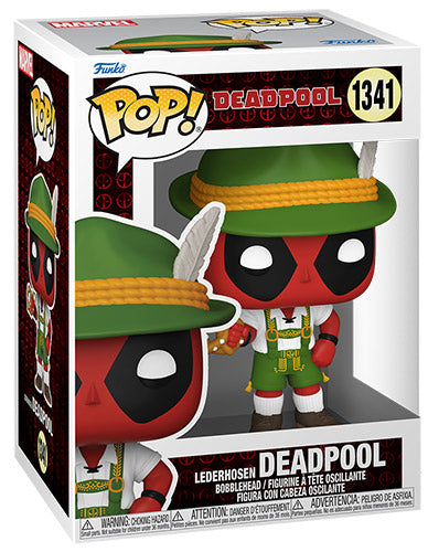 FUNKO POP Deadpool Lederhosen Deadpool Bobble 1341