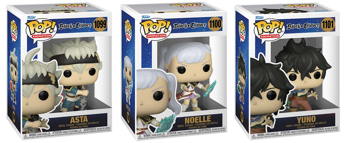 FUNKO POP ASSORTMENT Black Clover S1