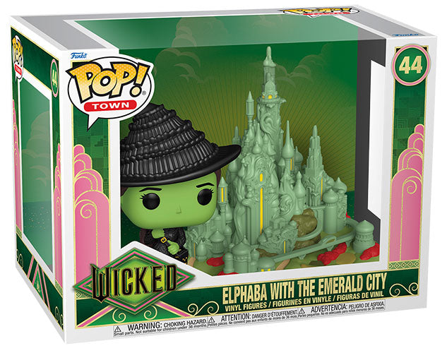 FUNKO POPS Wicked Elphaba w/The Emerald City 44