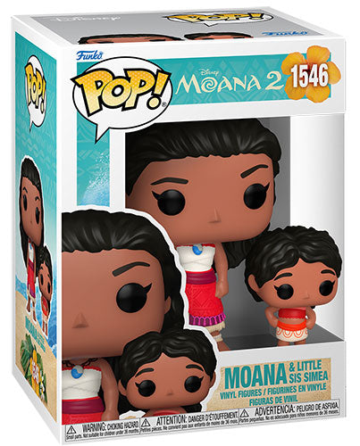 FUNKO POP Oceania 2 Vaiana & Little Sis Simea 1546