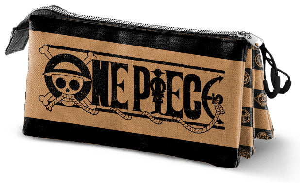 One Piece Dreifach-Federmäppchen