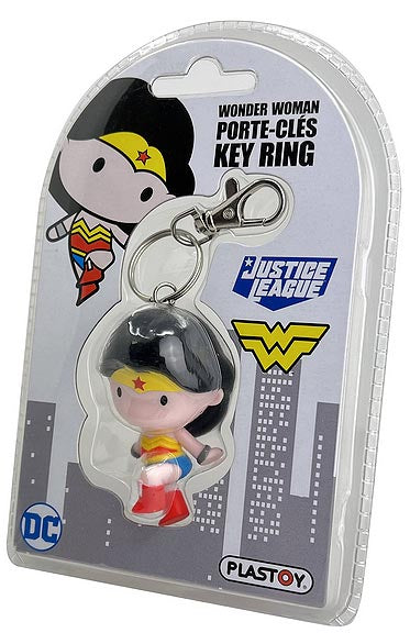 PLASTOY Chibi Wonder Woman Schlüsselanhänger