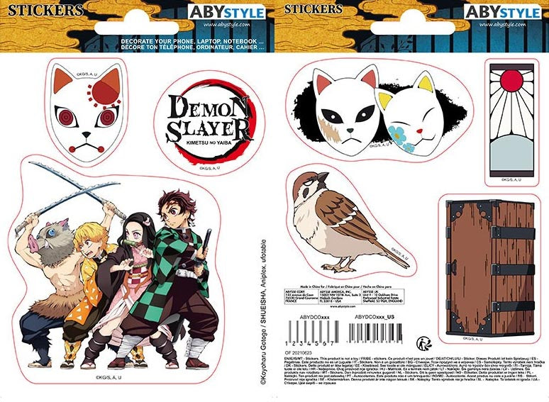 Adesivi Demon Slayer