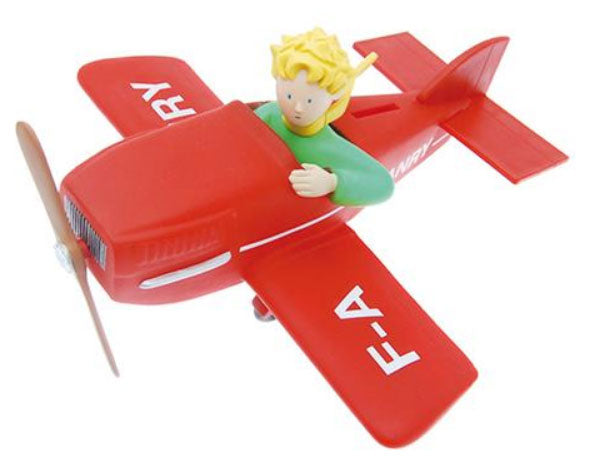 PLASTOY Salvadanaio The Little Prince w/Plane