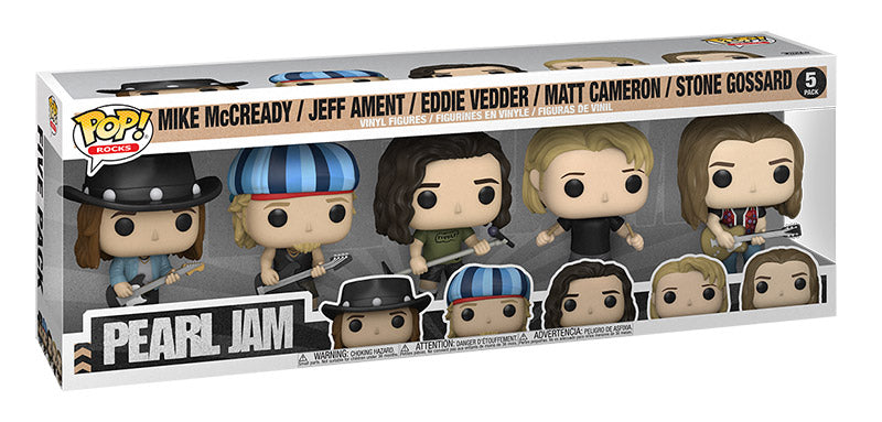 FUNKO POPS Rocks Pearl Jam 5 Pack