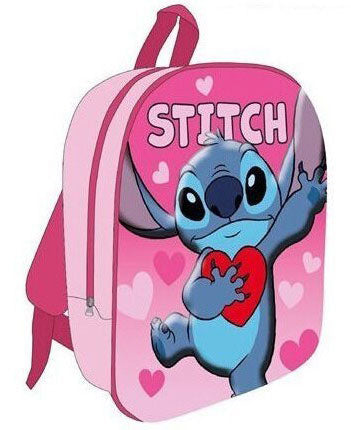 Zaino 3D Disney Stitch w/Cuore