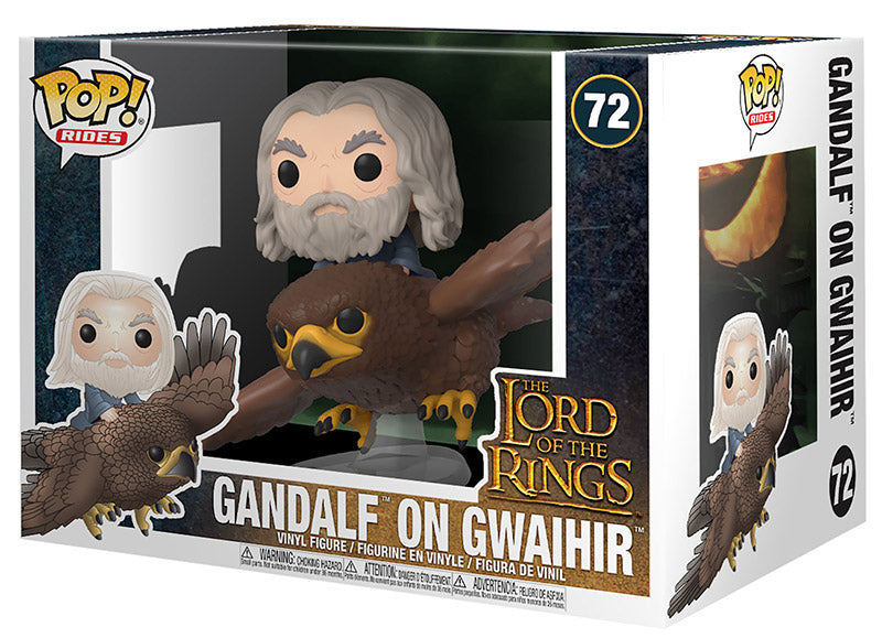 FUNKO POPS Rides The Lord of the Rings Gandalf Gwaihir 72