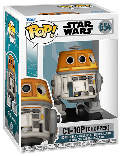 FUNKO POP Star Wars Ahsoka C1-10P (Chopper) Bobble 654