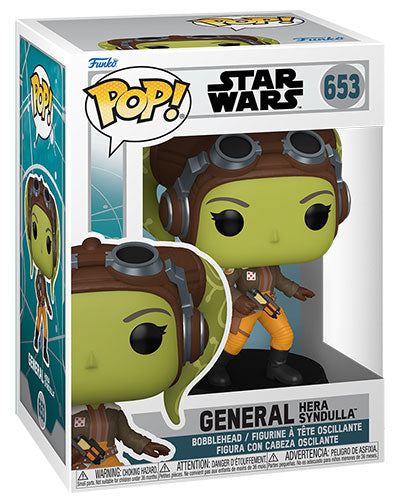 FUNKO POP Star Wars Ahsoka General Hera Syndulla Bobble 653