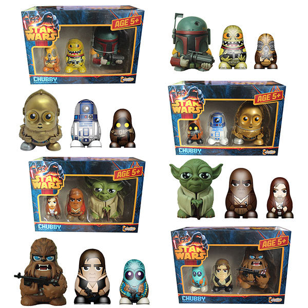 Chubbies Star Wars Figures 9cm Assortment