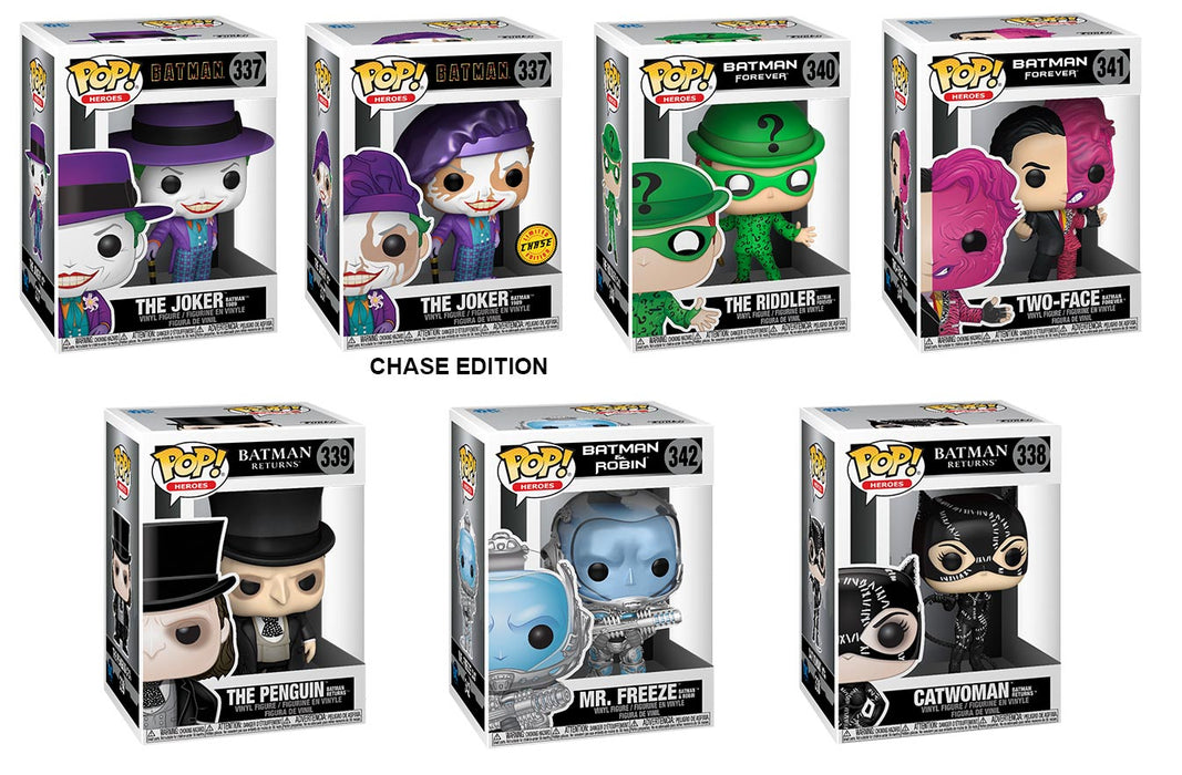 FUNKO POP ASSORTMENT Batman Villains